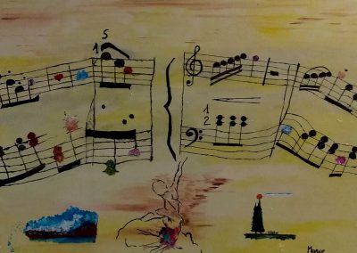 LA MUSICA NELL'ARTE - RITMO, SUONI, SILENZI E ARMONIA -	BIONDI	MARCO