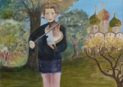 BIMBA CHE SUONA IL VIOLINO A MOSCA	 - COZZA	ANNA PAOLA