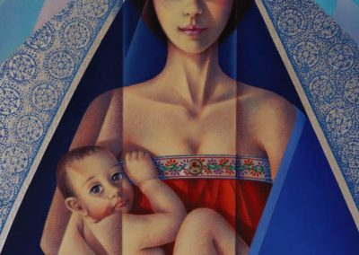 "LA MADONNA DEI FIORI", COLZATO GILBERTO - Pittura