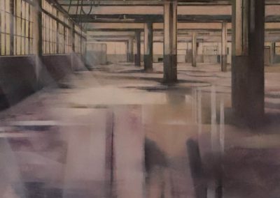 "RIFLESSO DEL TEMPO", FOCHESATO GIUSEPPE - Pittura