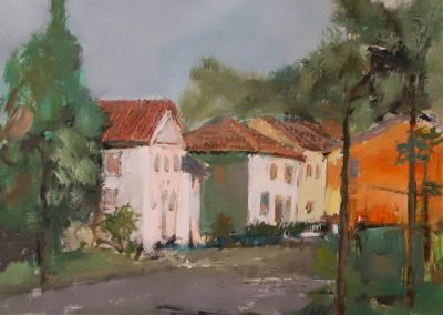 "INGRESSO DI STELLATA", SOFFIATI LUIGINO - Pittura