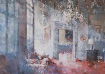 "INTERNO VENEZIANO", CAVEDON GIAMPIETRO - Pittura