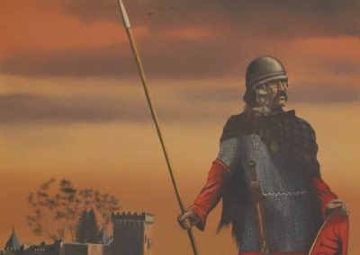 "IL GUERRIERO",	BERTIN LICIA - Pittura