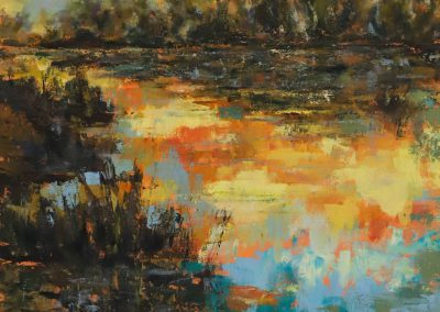 "SCORCIO DEL DELTA", RAMPAZZO	ROSSELLA - Pittura