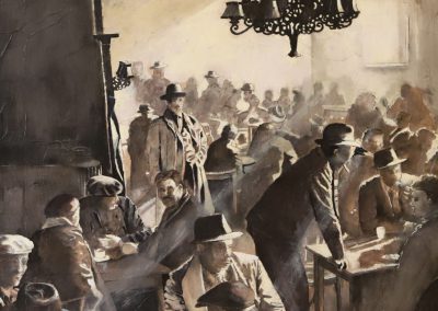 FACEBOOK ANNI 40, CESELIN BRUNO - Pittura