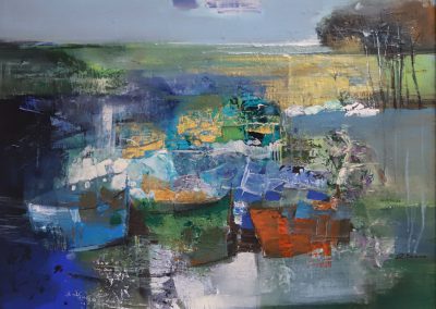 IL SILENZIO DEL LAGO, DAIDONE CONCETTA - Pittura