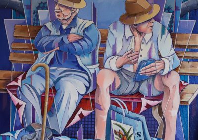 L'INDIFFERENZA DEL MONDO, ASCORTI ENRICO - Pittura