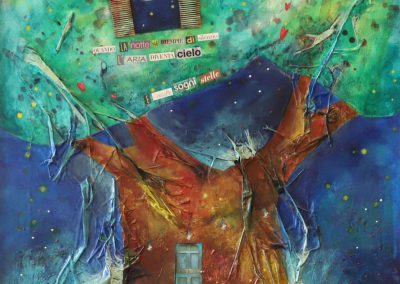 QUANDO LA NOTTE SI RIEMPIE DI SILENZIO, ZAMPIERI ELISA - Pittura