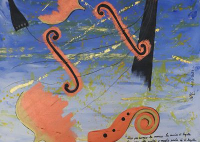 SCOMPOSTE VIBRAZIONI, MALVICINI NATHALIE - Pittura