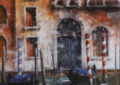 VECCHIA FACCIATA VENEZIANA, FEDELI PAOLO - Pittura