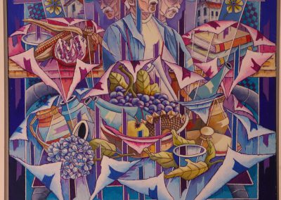 TRE SGUARDI PER UN MONDO A COLORI - ASCORTI ENRICO - PITTURA