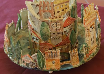VALEGGIO SUL MINCIO - VIAGGIO TRA REALTA' E SOGNO - MIGLIORANZO ROBERTO - CERAMICA