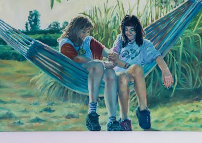 MIA E LILI SULL'AMACA - MANDATO  SOFIA - UNDER 18