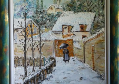 NEVICATA CASTAGNA LORETTA - PITTURA