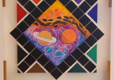 DANZA - COSMICA - CAMPOLONGO SIMONETTA - PITTURA