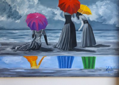 BELLEZZE AL BAGNO - RANGAIOLI FLORIANA - PITTURA