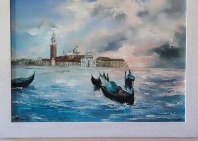 ACQUA ALTA A VENEZIA - CANZAN	LUCIANO - PITTURA