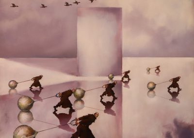 MIGRAZIONI - SABBADINI GIANPAOLO - PITTURA
