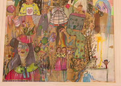 E  IN TUTTO QUESTO NON HO FINITO IL QUADRO - RANCI NICOL - PITTURA