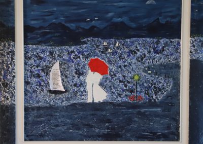 LA VELA - GUIDOLIN GIANFRANCO - PITTURA
